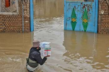 امداد رسانی به سیل زدگان استان گلستان