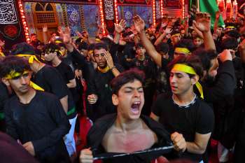 عزاداری شب اربعین کربلای معلی